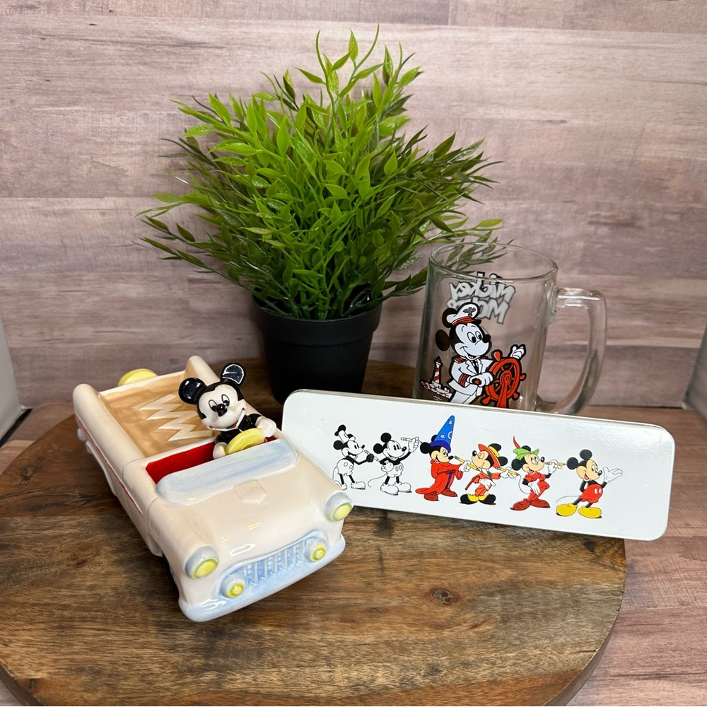 Set of 3 Mickey Vintage Pieces